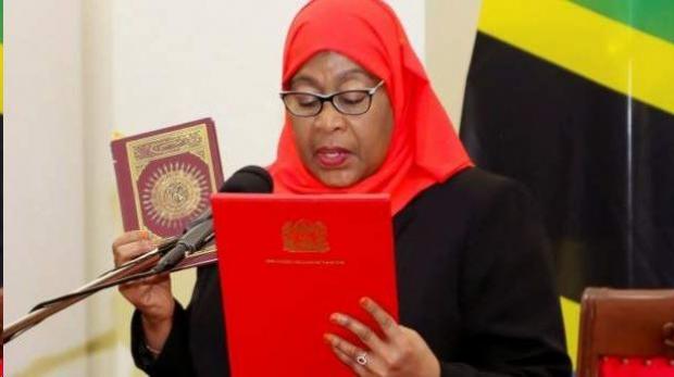 ماما سامية.. تعرف على رئيسة تنزانيا تتصدر التريند بعد لقاء السيسي في قصر الاتحادية